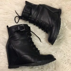 Forever 21 Wedge Booties